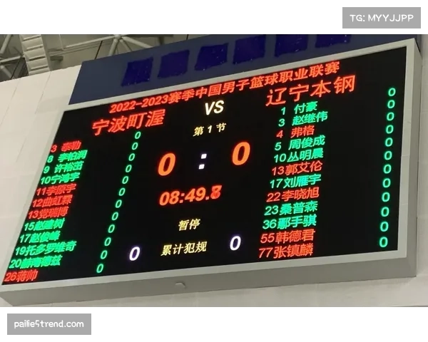 辽宁主场迎战宁波 季后赛门票争夺关键战役